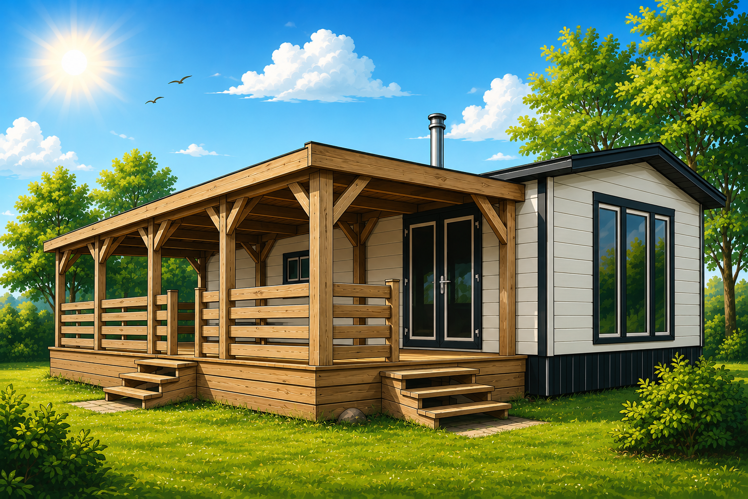 Welkom in chalet De Buitenkans in Opende